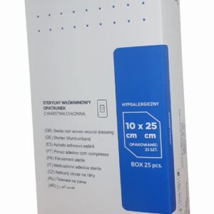 Verband mit Saugeinlage ELASTOLINER+PAD 10cm x 25cm 25Stk.